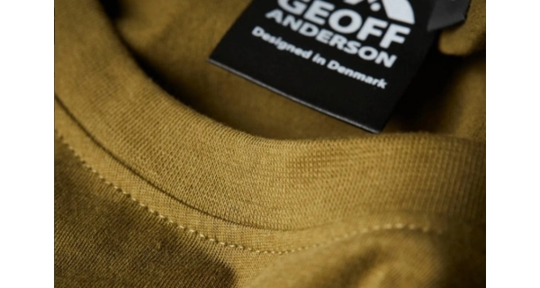 GEOFF ANDERSON - Tričko Organic Tee Zelené vel. M