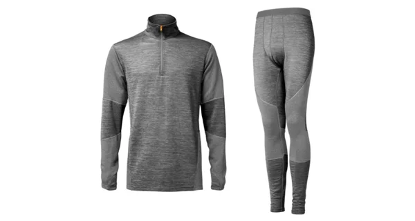 GEOFF ANDERSON - Triko Pulover WizWool 210 + Termokalhoty Šedé vel. 2XL