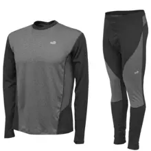 GEOFF ANDERSON - Triko WizWool 150 Pulover + Termokalhoty Šedé vel. 3XL