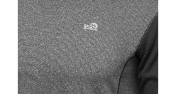 GEOFF ANDERSON - Triko WizWool 150 Pulover + Termokalhoty Šedé vel. 3XL