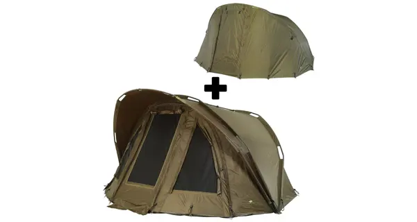 GIANTS FISHING - Bivak Gaube Bivvy 2 Man + Druhý plášť Gaube 2 Man Overwrap