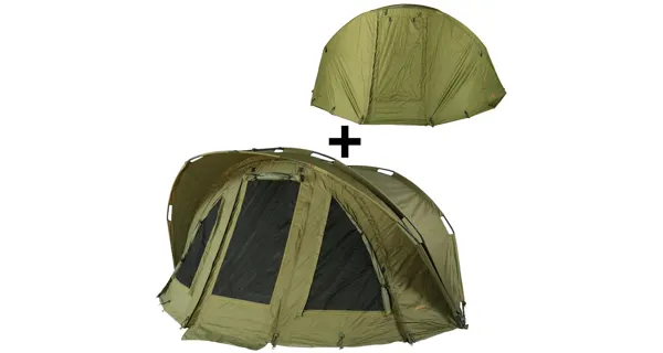 GIANTS FISHING - Bivak Luxury 2 Man Bivvy + druhý plášť ZDARMA