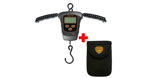 GIANTS FISHING - Digitální váha Digital Scale 50 kg + Neoprenový obal ZDARMA!