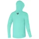 GIANTS FISHING - Funkční tričko s dlouhým rukávem UV50+Hoodie Blue vel. XL