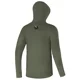 GIANTS FISHING - Funkční tričko s dlouhým rukávem UV50+Hoodie Dark Green vel. L