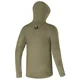GIANTS FISHING - Funkční tričko s dlouhým rukávem UV50+Hoodie Olive Green vel. 2XL