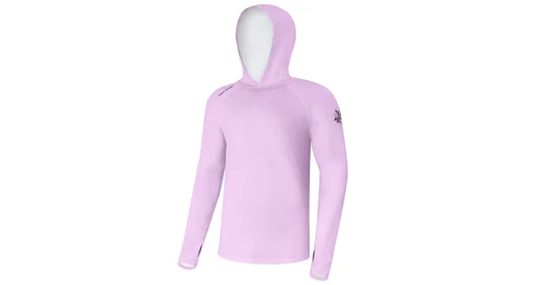 GIANTS FISHING - Funkční tričko s dlouhým rukávem UV50+Hoodie Purple vel. XL