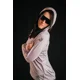 GIANTS FISHING - Funkční tričko s dlouhým rukávem UV50+Hoodie Purple vel. XS