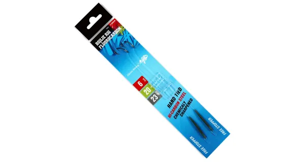 GIANTS FISHING - Kaprový návazec Boilie Rig Fluorocarbon 20 lb vel. 4 2 ks