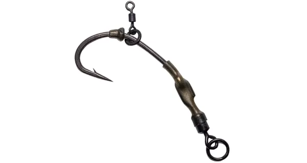 GIANTS FISHING - Kaprový návazec Ronnie Rig with Micro Swivel vel. 4 2 ks