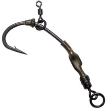 GIANTS FISHING - Kaprový návazec Ronnie Rig with Micro Swivel vel. 6 2 ks
