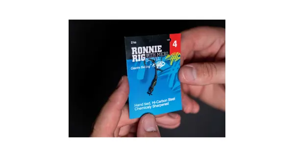 GIANTS FISHING - Kaprový návazec Ronnie Rig with Micro Swivel vel. 6 2 ks
