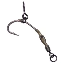 GIANTS FISHING - Kaprový návazec Ronnie Rig with Peg vel. 4 2 ks