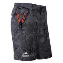 GIANTS FISHING - Kraťasy Shorts Quick Dry UV50+Camo Grey vel. 2XL