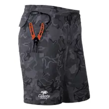 GIANTS FISHING - Kraťasy Shorts Quick Dry UV50+Camo Grey vel. M