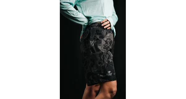 GIANTS FISHING - Kraťasy Shorts Quick Dry UV50+Camo Grey vel. XL