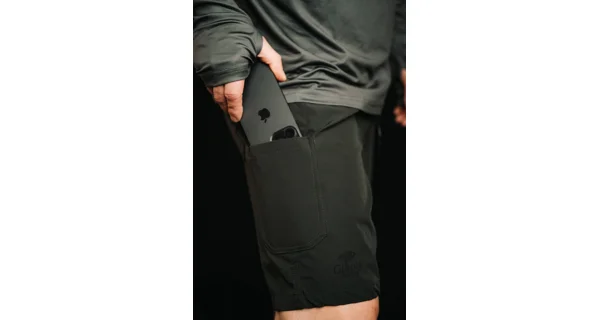 GIANTS FISHING - Kraťasy Shorts Quick Dry UV50+Dark Green vel. XL
