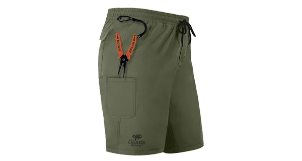 GIANTS FISHING - Kraťasy Shorts Quick Dry UV50+Olive Green vel. 2XL
