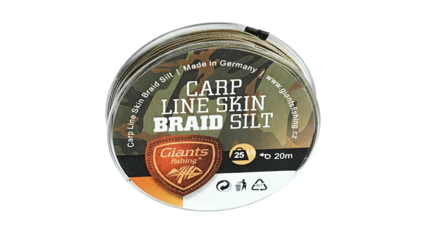 GIANTS FISHING - Návazcová šňůra svlékací Carp Line Skin Braid 25 lb 20 m