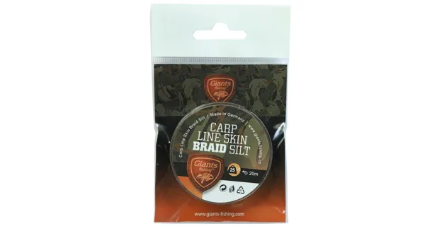 GIANTS FISHING - Návazcová šňůra svlékací Carp Line Skin Braid 25 lb 20 m