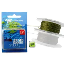 GIANTS FISHING - Návazcová šňůrka Carp Braid Sinking 35 lb 20 m Camou Green