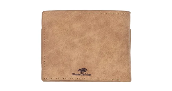 GIANTS FISHING - Peněženka hnědá hlava kapra Brown Wallet Carp Head