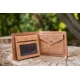 GIANTS FISHING - Peněženka hnědá plavající kapr Brown Wallet Swimming Carp