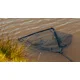 GIANTS FISHING - Plovoucí podběrák s pogumovanou síťkou Deluxe 220 cm