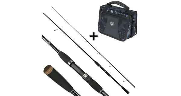 GIANTS FISHING - Prut Radiant MX Spin 9 ft 2,7 m 7-28 g + Vláčecí taška Compact ZDARMA!