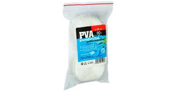 GIANTS FISHING - PVA náhradní punčocha Mesh Fast Melt Refill Maxi Pack 35 mm 50 m