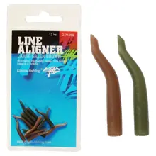 GIANTS FISHING - Rovnátka na háček Line Aligner Large Green Brown 12 ks