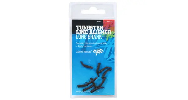 GIANTS FISHING - Rovnátka na háček Tungsten Line Aligner Long Shank vel. 6-12 10 ks