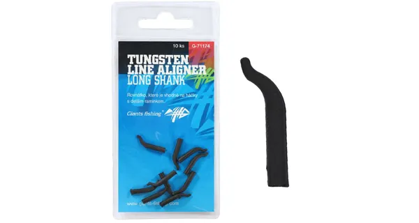 GIANTS FISHING - Rovnátka na háček Tungsten Line Aligner Long Shank vel. 6-12 10 ks