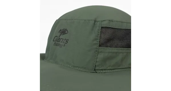 GIANTS FISHING - Rybářský klobouk Fishing Hat UV40+ Dark Green
