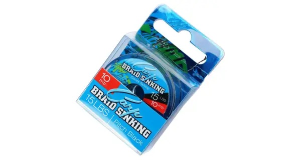 GIANTS FISHING - Splétaná šňůra Carp Braid Sinking 25 lb 10 m Pitch Black