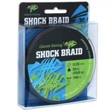 GIANTS FISHING - Splétaná šňůra Shock Braid 0,29 mm 22,7 kg 100 m