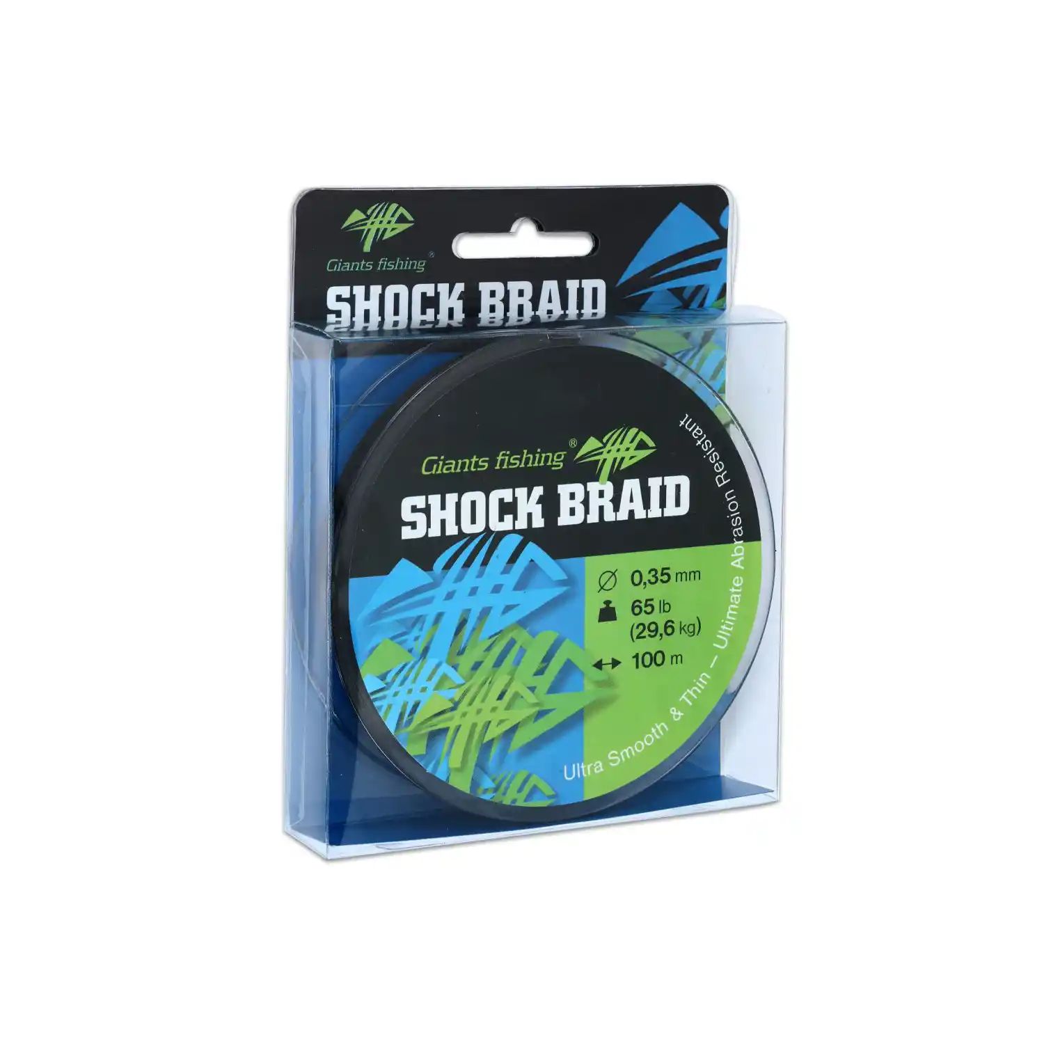 Giants fishing GIANTS FISHING - Splétaná šňůra Shock Braid 0,29 mm 22,7 kg 100 m