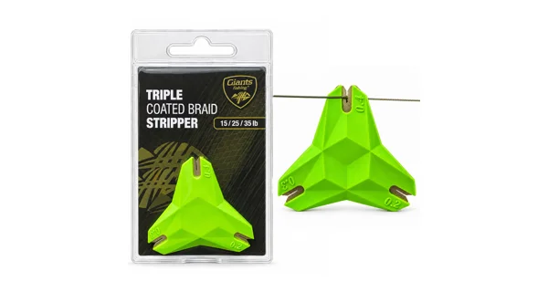 GIANTS FISHING - Stahovač šňůrek 15-25-35 lb Triple Coated Braid Stripper