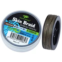 GIANTS FISHING - Svlékací šnůra Carp Line Skin Braid 35 lb 20 m Camo Brown