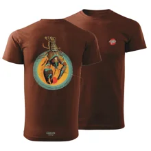 GIANTS FISHING - Tričko Rak Hnědé vel. 3XL