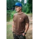 GIANTS FISHING - Tričko Rak Hnědé vel. 3XL