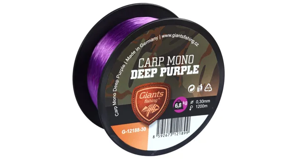 GIANTS FISHING - Vlasec Carp Mono Deep Purple 0,35 mm 7,5 kg 1200 m