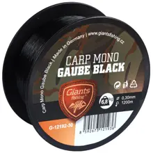 GIANTS FISHING - Vlasec Carp Mono Gaube Black 0,30 mm 6,8 kg 1200 m