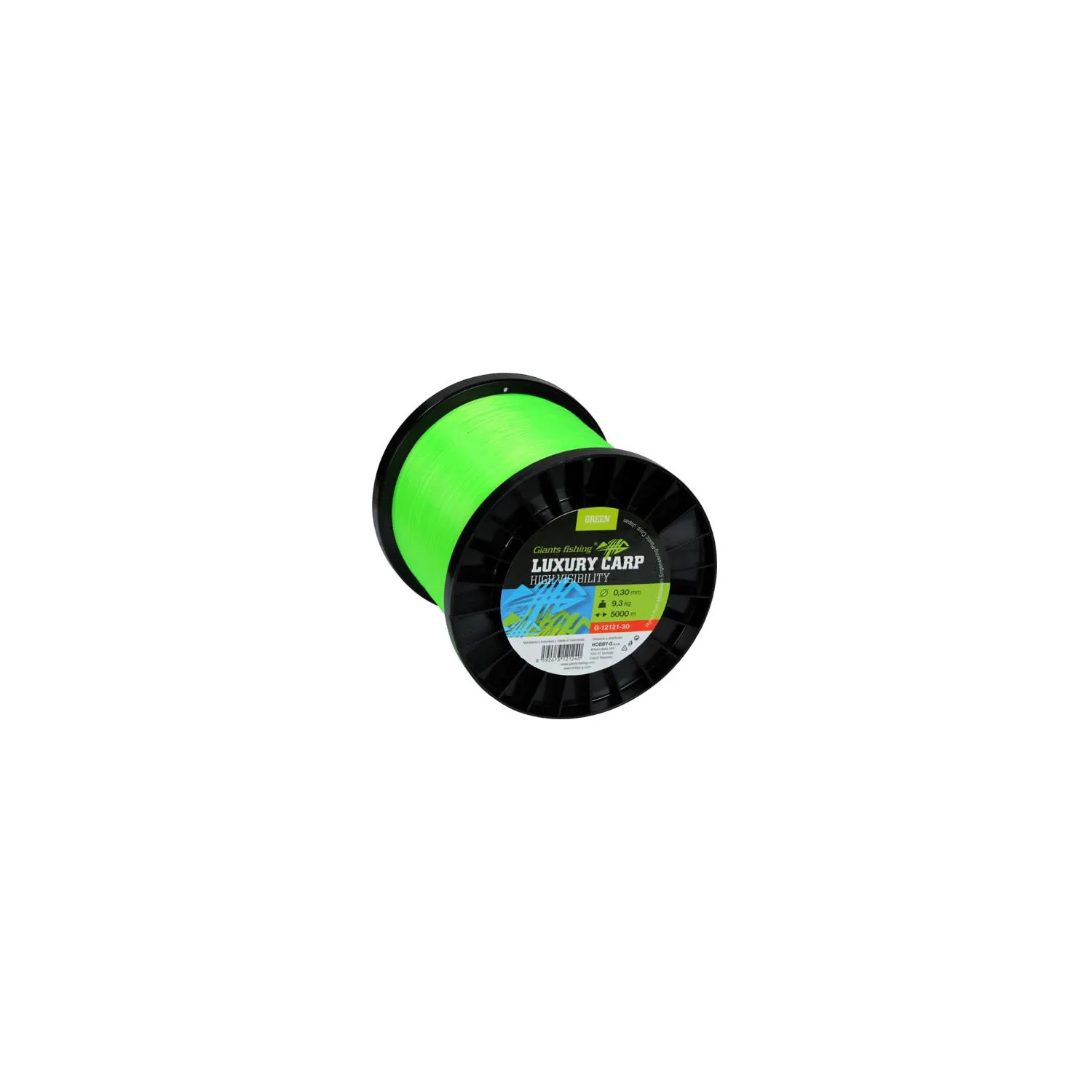 Giants fishing GIANTS FISHING - Vlasec Luxury Carp High-Visibility Green 0,28 mm 7,9 kg 5000 m