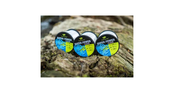 GIANTS FISHING - Vlasec Super Power Clear 0,30 mm 12,8 kg 1000 m