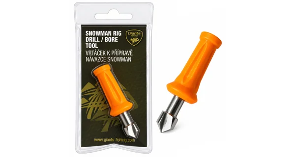GIANTS FISHING - Vrtáček na boilies Snowman Rig Drill Bore Tool