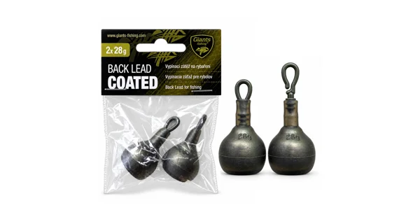 GIANTS FISHING - Vypínací zátěž Back Lead Coated 28 g 2 ks