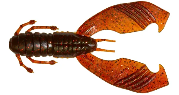 GUNKI - Boogie craw 9 cm brown oil red flake 8 ks