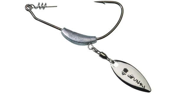 GUNKI - Háček Jig Texan Hook Flash vel. 4/0 7 g 2 ks