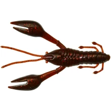 GUNKI - Hourra craw 10 cm brown oil red flake - speciální 6 ks